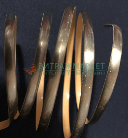 Свинцовая лента Rega Lead Gold Shimmer 4,5 мм/10 м (матовое золото с блестками)